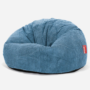 Poltrona Sacco 'Classico' - Pompon Cielo