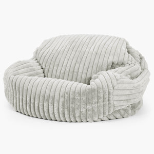 Pouf Divano Sabine - Velluto Felpato Ultra Morbido Verde Salvia
