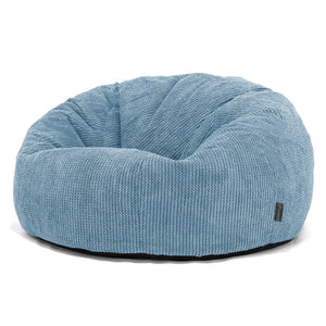 Lounge Pug - Pouf Divano - Sacco - Velluto a Coste - Nero– Big Bertha