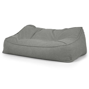 Pouf Divano Sloucher - Bouclé Grigio