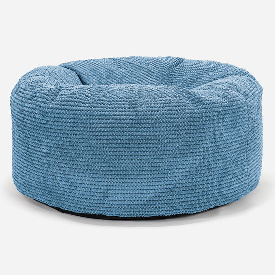 Pouf Rotondo - Pompon Cielo 01