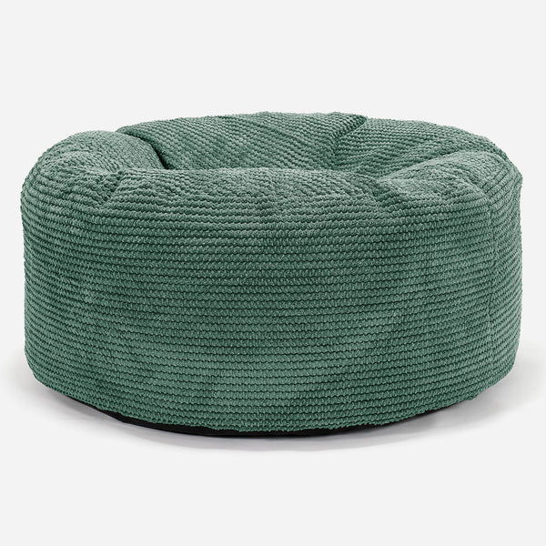 Pouf Rotondo - Pompon Verde Muschio 01
