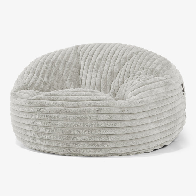 Pouf Sacco Gigante 'Mammut' - Velluto Felpato Ultra Morbido Verde Salvia 01