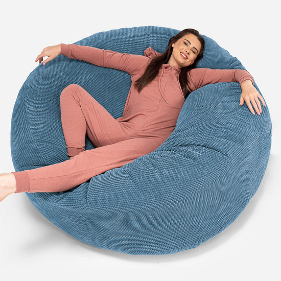 Pouf Sacco Gigante XXXL 'Mega Mammut' - Pompon Cielo 01