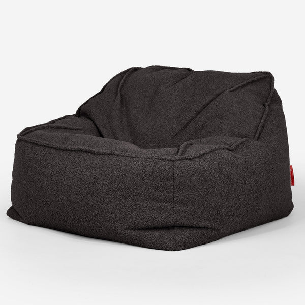 Sedia Pouf Sacco Sloucher Copertura di Ricambio - Bouclé 01