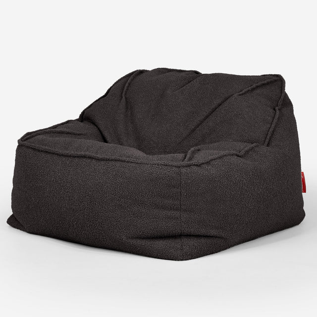 Sedia Pouf Sacco Sloucher Copertura di Ricambio - Bouclé 01