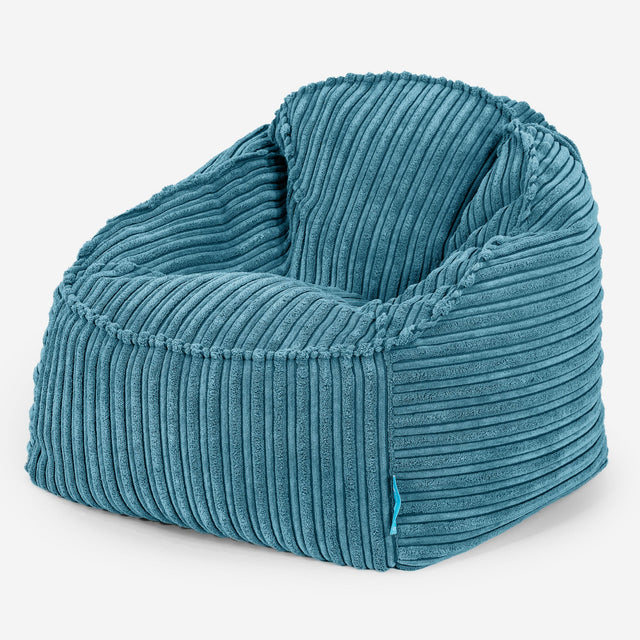 Poltrona Pouf Sacco Sloucher per Bambini 2 a 6 anni Copertura di Ricambio - Velluto a Coste 01