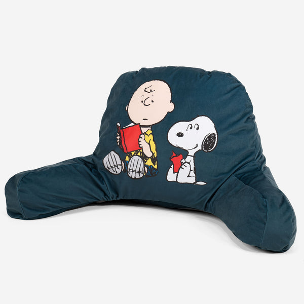 Snoopy Cuscino da Lettura con Sostegno Posteriore Alto - Snoopy & Charlie Brown 01