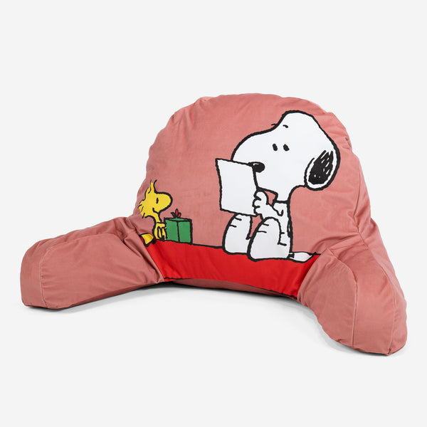 Snoopy Cuscino da Lettura con Sostegno Posteriore Alto - Snoopy & Woodstock 01