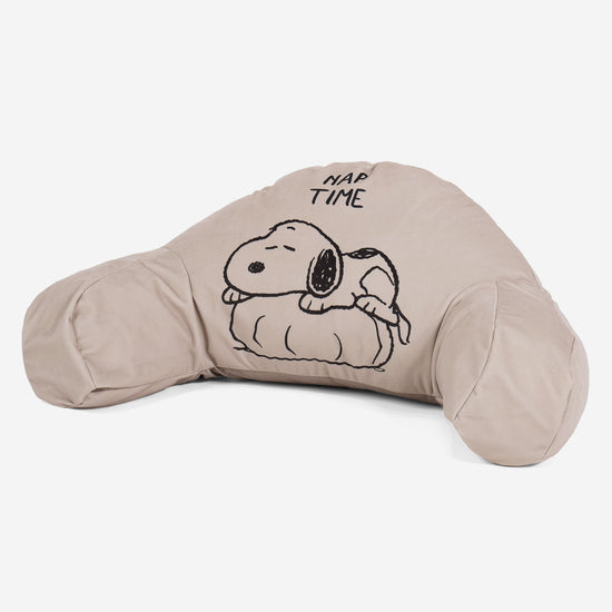 Snoopy Cuscino da Lettura per Bambini con Sostegno Posteriore Alto - Nap Time 01