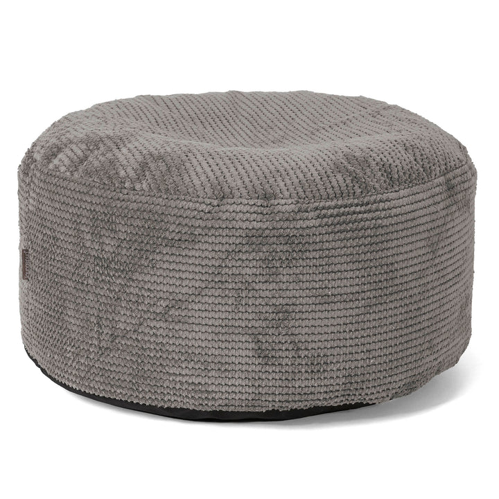 Lounge Pug®, Poggiapiedi Piccolo, Velluto a Coste - Ardesia– Big Bertha Lounge Pug®, Poggiapiedi Piccolo, Velluto a Coste - Ardesia– Big Bertha