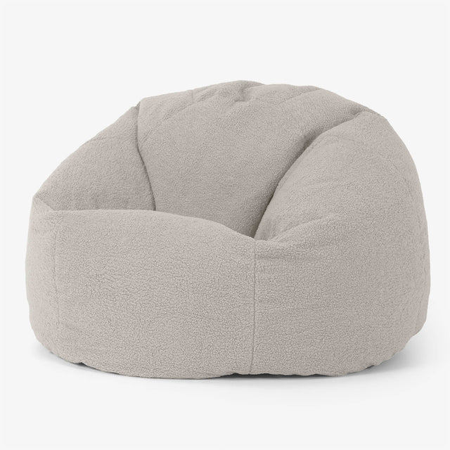 Poltrona Sacco 'Classico' - Bouclé Avorio 01