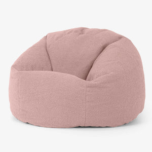 Poltrona Sacco 'Classico' - Bouclé Rosa