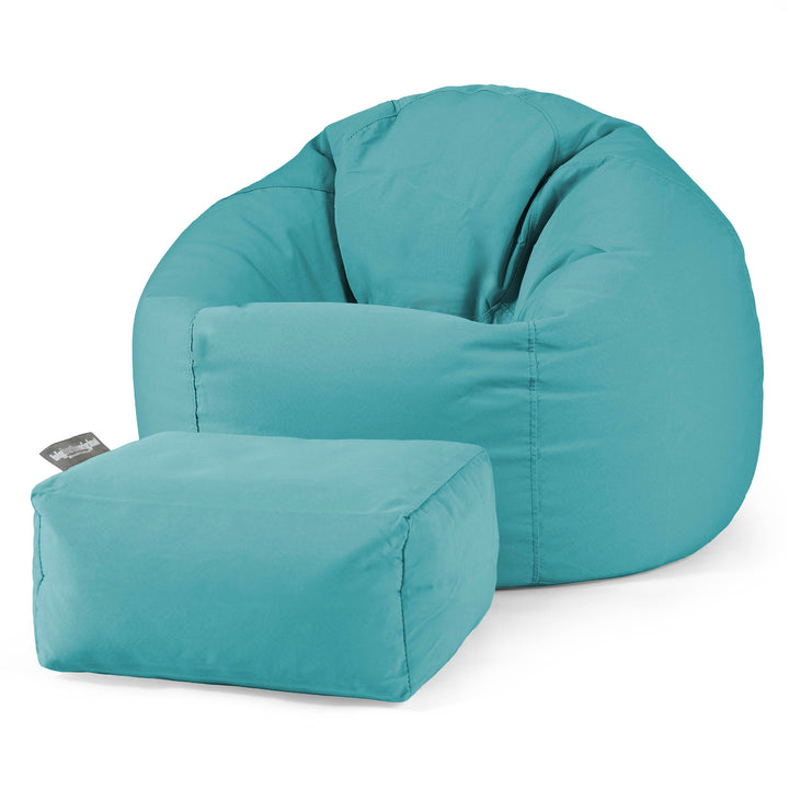 Poltrona Sacco 'Classico' SoleiStorm™ Ultra 2000 h+ - Olefina Acqua 02