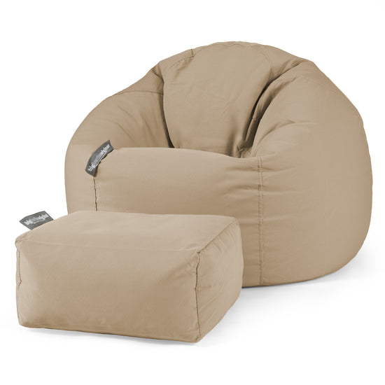 Poltrona Sacco 'Classico' SoleiStorm™ Ultra 2000 h+ - Olefina Beige 02