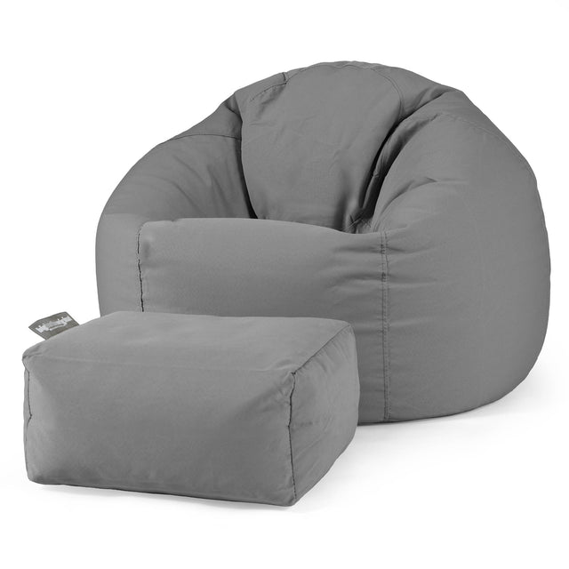 Poltrona Sacco 'Classico' SoleiStorm™ Ultra 2000 h+ - Olefina Grigio Medio 02