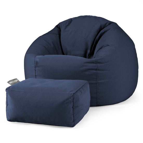 Poltrona Sacco 'Classico' SoleiStorm™ Ultra 2000 h+ - Olefina Navy 02