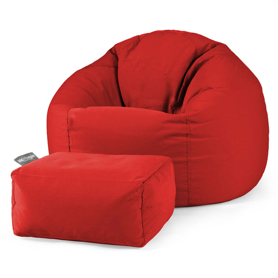 Poltrona Sacco 'Classico' SoleiStorm™ Ultra 2000 h+ - Olefina Rosso 02
