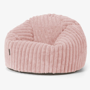 Poltrona Sacco 'Classico' - Velluto Felpato Ultra Morbido  Rosa Antico
