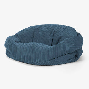 Pouf Divano Sabine - Velluto a Coste Navy
