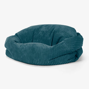 Pouf Divano Sabine - Velluto a Coste Tiglio