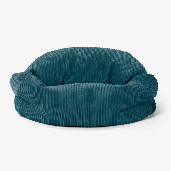 Pouf Divano Sabine - Velluto a Coste Tiglio 02