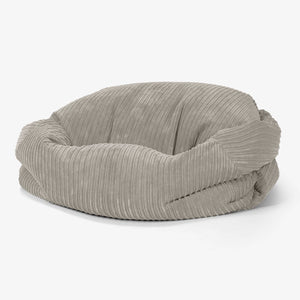 Pouf Divano Sabine - Velluto a Coste Visone