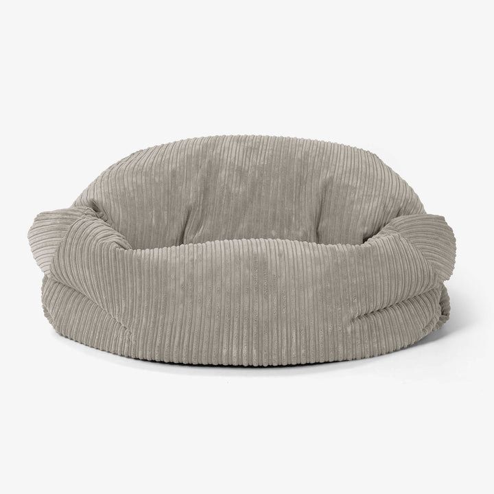 Pouf Divano Sabine - Velluto a Coste Visone 02