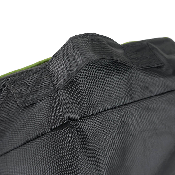 Pouf Gaming Trapuntato - Nero / Verde 06