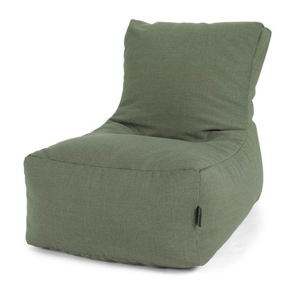 Pouf Lettino Prendisole Esterno - Sunbrella Oliva 01