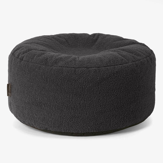 Pouf Rotondo - Bouclé Grafite 01