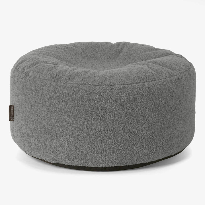 Pouf Rotondo - Bouclé Grigio 01