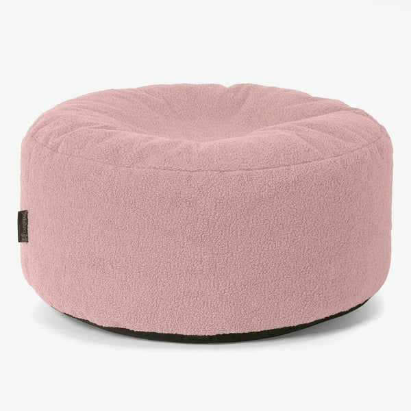 Pouf Rotondo - Bouclé Rosa 01