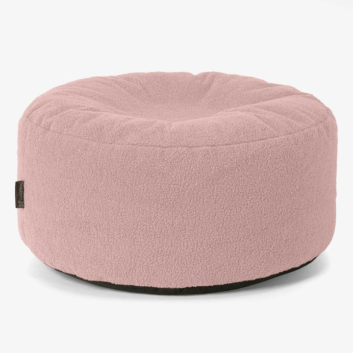 Pouf Rotondo - Bouclé Rosa 01