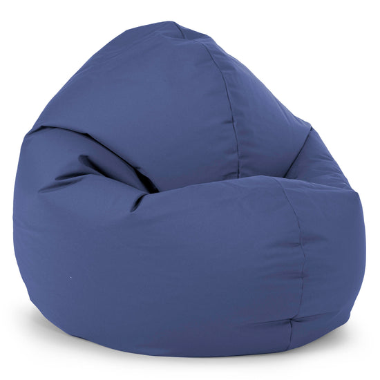 Sedia Pouf Sacco per Adulti Flexforma - Facile da Pulire per Esterni Navy 01