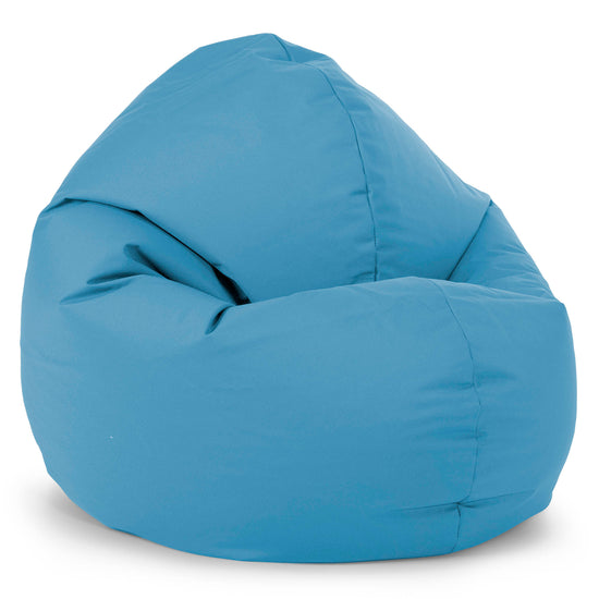 Sedia Pouf Sacco per Adulti Flexforma - Facile da Pulire per Esterni Turchese 01