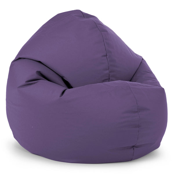 Sedia Pouf Sacco per Adulti Flexforma - Facile da Pulire per Esterni Viola 01