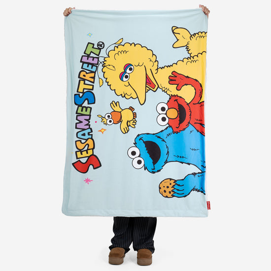 Coperta / Plaid - Sesame Street 01