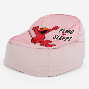 Poltrona Pouf Sacco Sloucher per Bambini 2 a 6 anni - Elmo Sleep