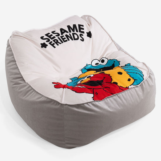 Sedia Pouf Sacco Sloucher - Sesame Friends 02