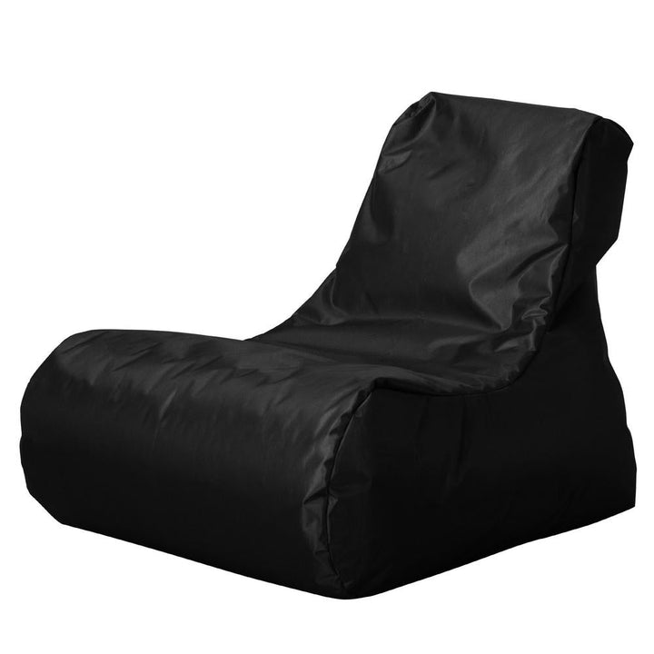 Big Bertha Original, Pouf Poltrona Relax per Bambini, Pouf Sacco, Nero