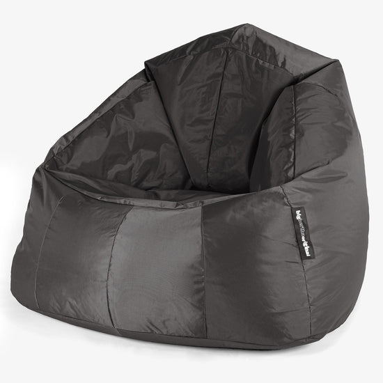 Pouf a Sacco per Bambini Stile Cocoon 2-6 anni - SmartCanvas™ Grafite 01