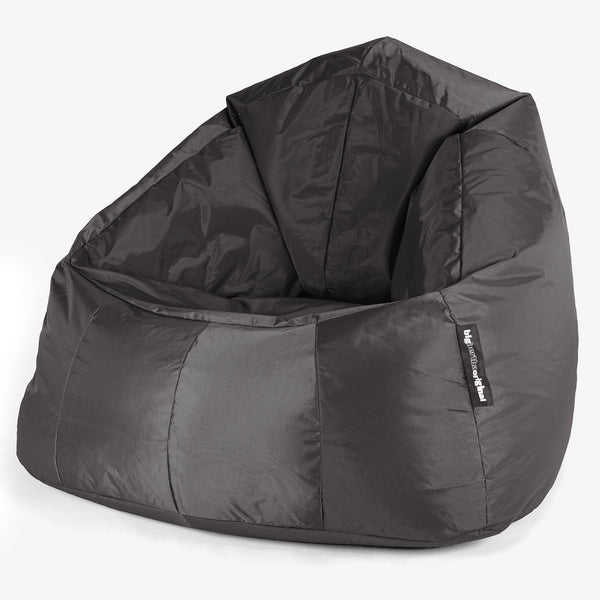 Pouf a Sacco per Bambini Stile Cocoon 2-6 anni - SmartCanvas™ Grafite 01