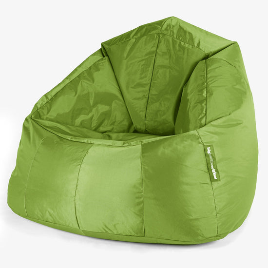 Pouf a Sacco per Bambini Stile Cocoon 2-6 anni - SmartCanvas™ Lime 01