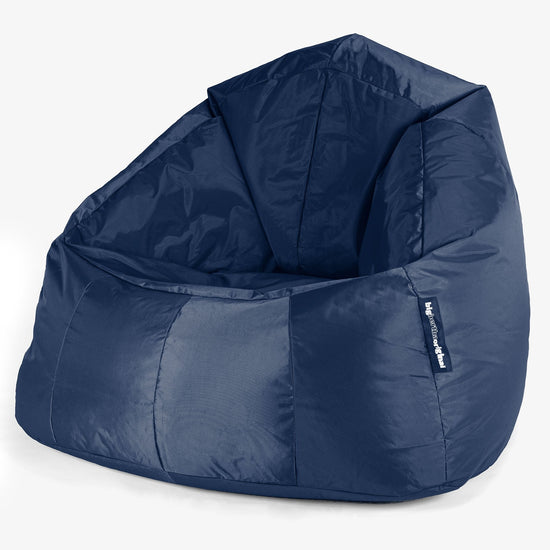 Pouf a Sacco per Bambini Stile Cocoon 2-6 anni - SmartCanvas™ Blu 01