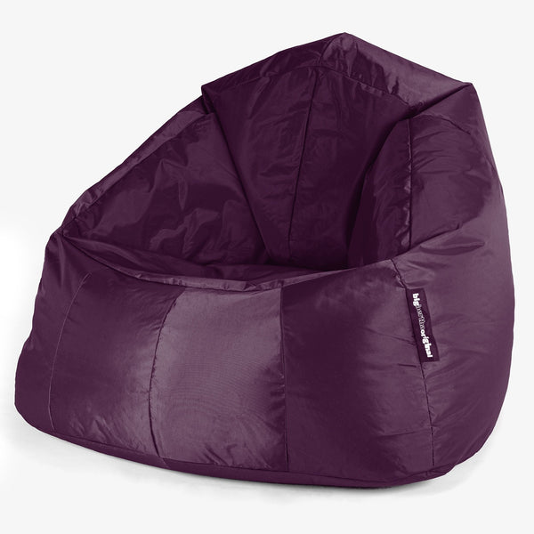 Pouf a Sacco per Bambini Stile Cocoon 2-6 anni - SmartCanvas™ Viola 01