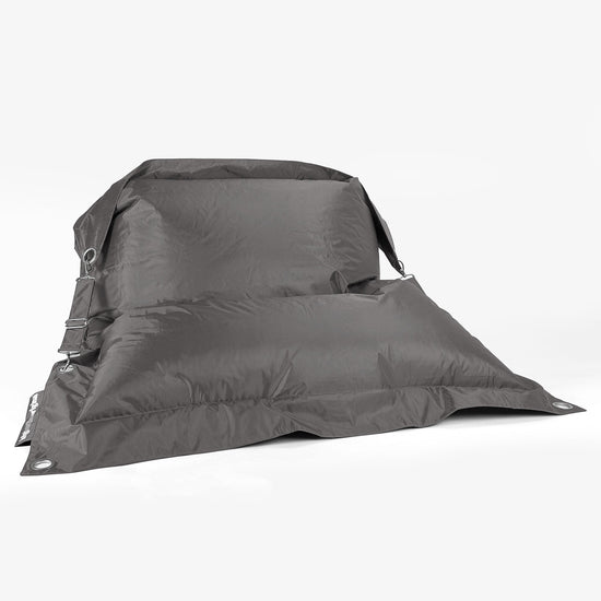Cuscino Pouf Sacco XL - SmartCanvas™ Grafite 01