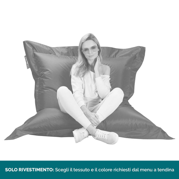 Cuscino Pouf Sacco XL SOLO RIVESTIMENTO - Sostituzione/Ricambi 01