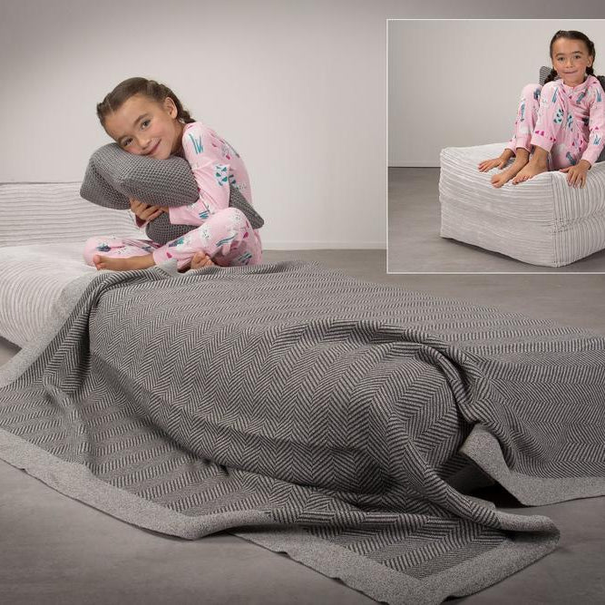 Lounge Pug, Avery, Poltrona Futon, Singolo, Corda Classica Avorio