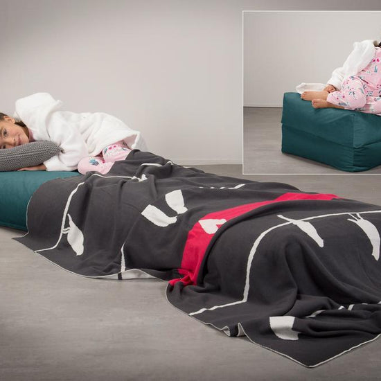 Lounge Pug, Avery, Poltrona Futon, Singolo, Velluto Alzavola